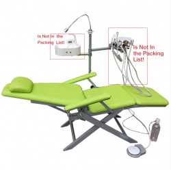 TB® DZDY-1 Fauteuil portable pliable avec lampe de contrôle