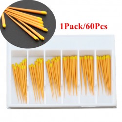 5Paquet/300Pcs Pointes F1 de Gutta Percha Points Dentaire pour Dentsply Maillefer Protaper