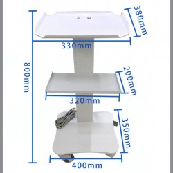 Médical Chariot en acier Docteur dentaire brouette XNE-D-10-01