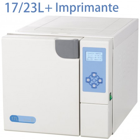 P&T® BTS17/23 Autoclave Classe B avec reservoirs intégrés et porte automatique