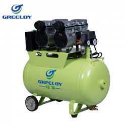 Greeloy® GA-62 Compresseur sans huile pour 3 postes 60 litres 1200W