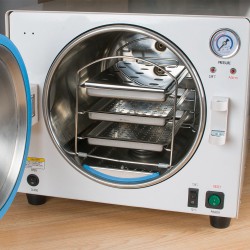 18L Stérilisateur autoclave à vapeur pour laboratoires dentaires médicaux 900W