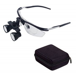 YUYO DY-112 3.5X Dentaire Loupes binoculaires médicales Anti-buée Cadre en alumi...