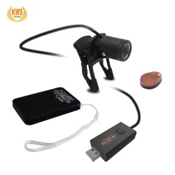 KWS Lampe Frontale LED Médicale 1W du clip avec filtre optique