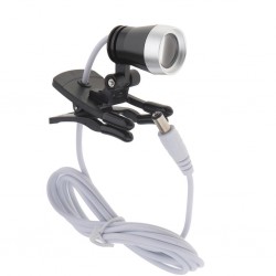 3W Clip Clamp LED Lampe frontale pour dentaire loupe