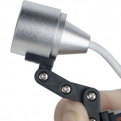 1W Clip Clamp LED Lampe frontale pour dentaire loupe