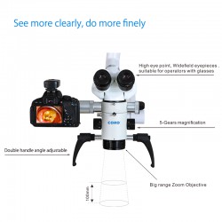 Yusendent C-CLEAR-2 Microscope opératoire chirurgical dentaire Forfait Deluxe