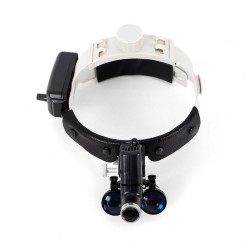 3.5X 5W Loupe de bandeau médical chirurgical à LED dentaire avec lumière pour l'oto-rhino-laryngologie