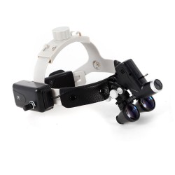 3.5X 5W Loupe de bandeau médical chirurgical à LED dentaire avec lumière pour l'oto-rhino-laryngologie