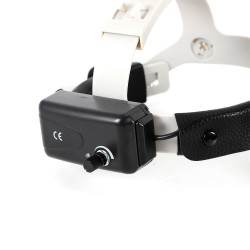 3.5X 5W Loupe de bandeau médical chirurgical à LED dentaire avec lumière pour l'oto-rhino-laryngologie