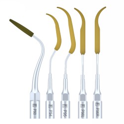 5 Pièces Refine® Inserts piézo pour nettoyage d'implant P90 P94 P95 P96L P96R compatible avec EMS MECTRON Woodpeaker