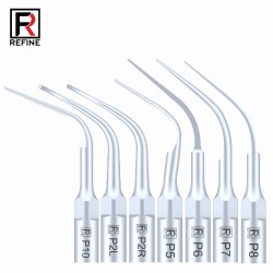 5 Pièces Refine® Inserts piézo pour la parodontologie P2L P2R P2LD P2RD P5 P6 P7...