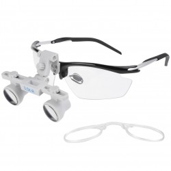 Loupes binoculaires dentaires YOYU DY-116 3.5X-R, Loupe opération dentiste avec ...