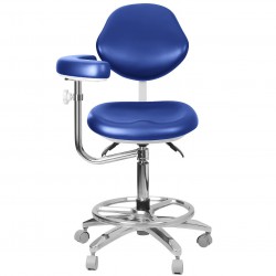 Tabouret mobile pour assistant dentaire QIYUAN QY-600M-B2, siège opérateur denta...