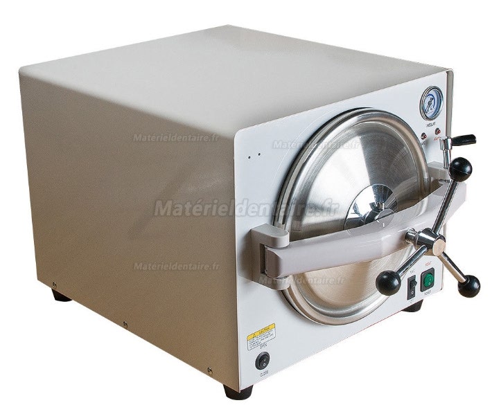 18L Stérilisateur autoclave à vapeur pour laboratoires dentaires médicaux 900W