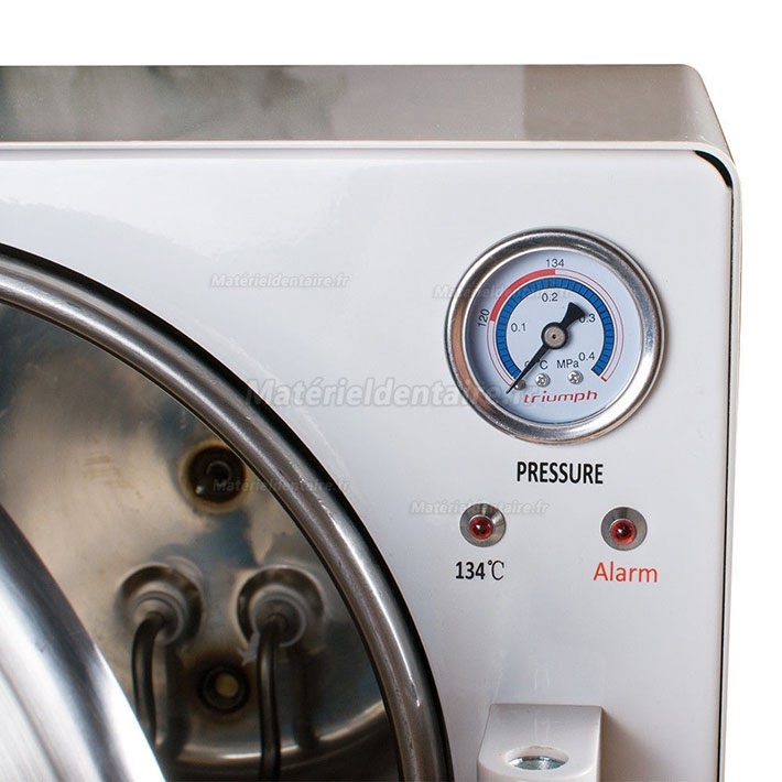 18L Stérilisateur autoclave à vapeur pour laboratoires dentaires médicaux 900W