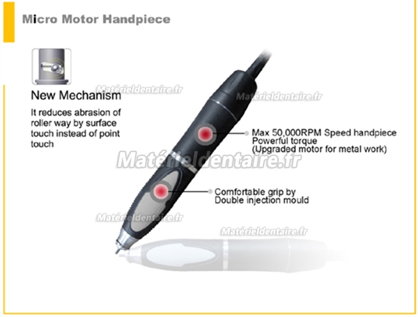 Maisilao® BL-800B Micromoteur sans balais 50,000 RPM (Pièce à main)