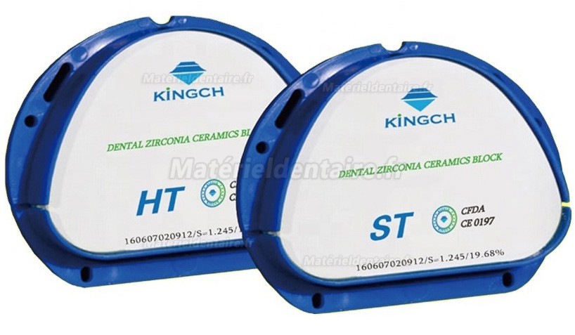 Kingch® ST/HT disques zircone laboratoire dentaire pour système CAO/CAM Amann Girrbach