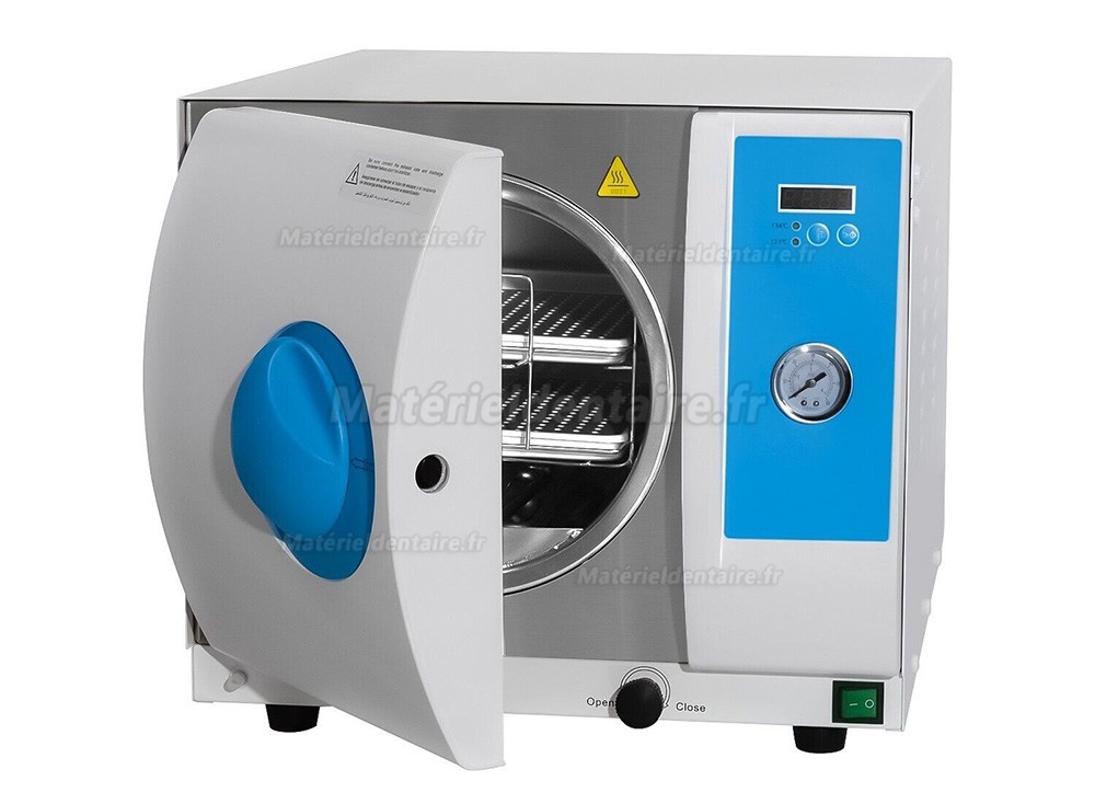 Classe N dentaire stérilisateur à vapeur d'autoclave 18L