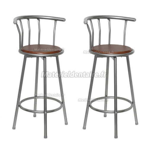 Tabouret de bar Louisiane (lot de 2)