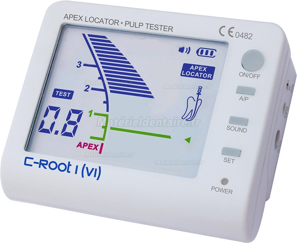 Yusendent Localisateur D Apex et Testeur DE Vitalite Pulpaire C-ROOT I(VI)