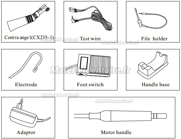 YUSENDENT® C-Smart-I Moteur ENDO avec Contre Angle