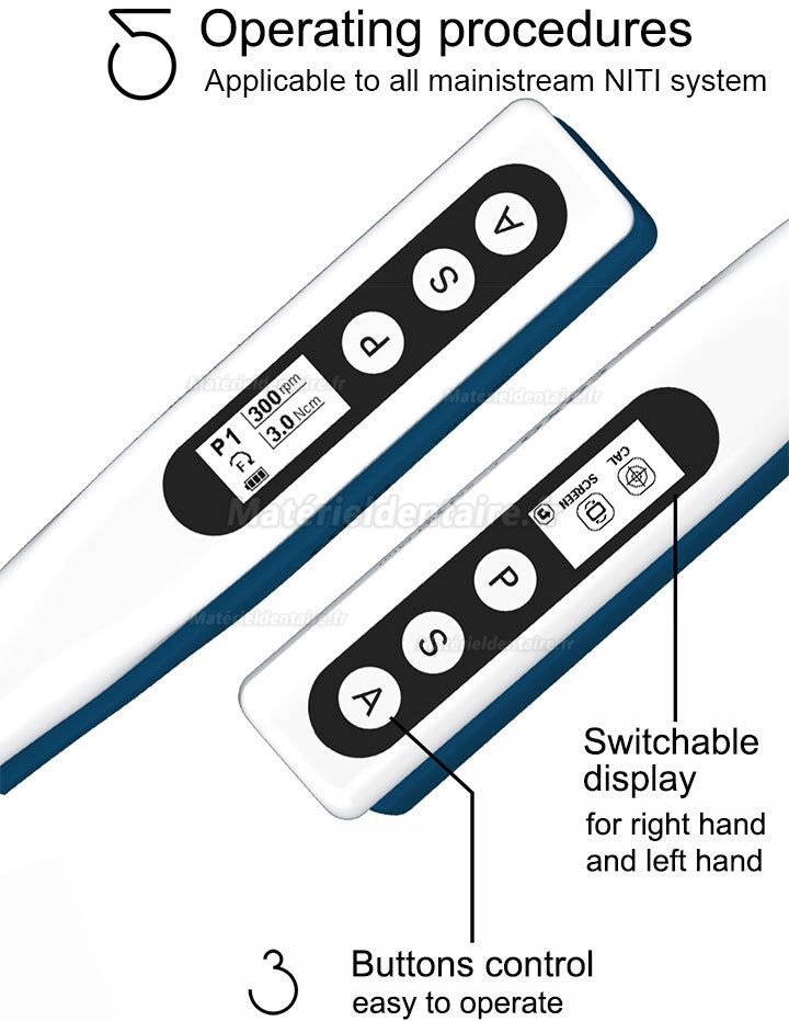 YUSENDENT COXO C-Smart-Mini Moteur d’endodontie dentaire sans fil