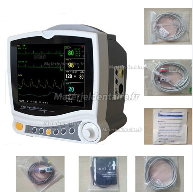 8″ Ecran Tactile Multi-paramètre Moniteur Patient CMS6800