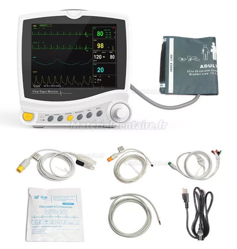 8″ Ecran Tactile Multi-paramètre Moniteur Patient CMS6800