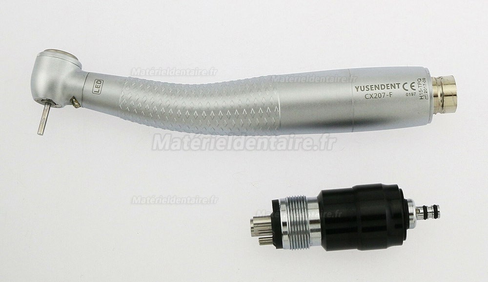 YUSENDENT CX207-F-PQ Générateur électronique LED Pièce à main à grande vitesse 2/4 trous NSK Phatelus Coupler