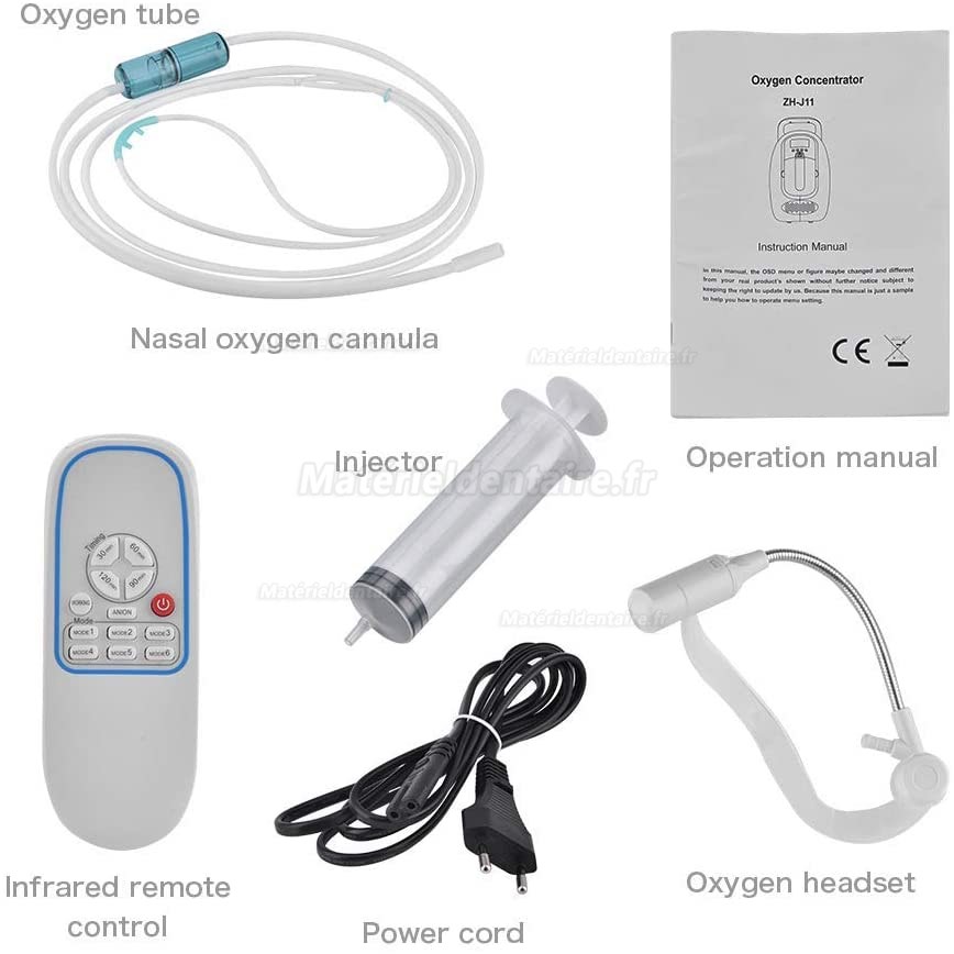 Maison de Machine portative de générateurs de conc-Ox-ygen épurateur 1-5L/Min