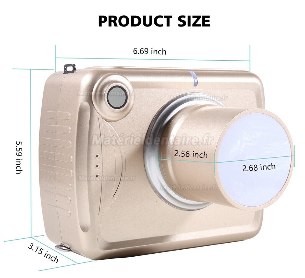 Appareil radiologie portable dentaire / système de radiographie dentaire