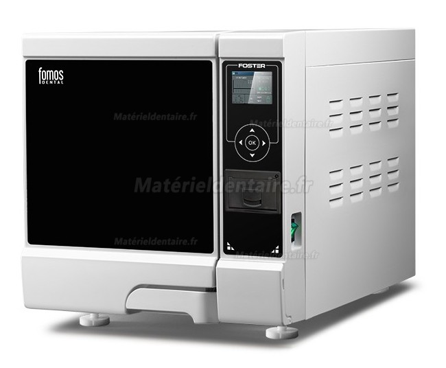 Fomos® Foster 8/12L Stérilisateur à vapeur autoclave de table classe B avec imprimante