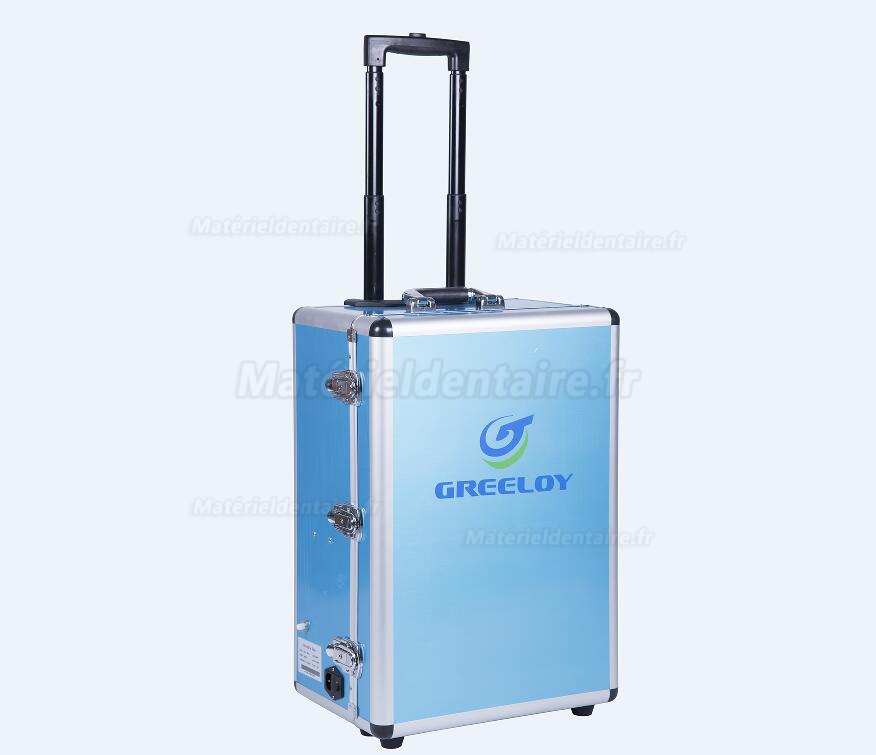 Greeloy® GU-P204 Unité Dentaire Portable Avec Mini Compresseur