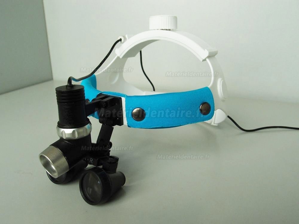 Micare JD2000 Lampe Frontale avec Loupes 3.0 X / 3.5 X