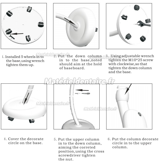 Saab® KY-M212A Lampe LED à blanchir des dents