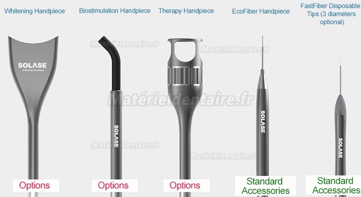 LAZON SOLASE PRO laser diode dentaire trois en un 450nm/635nm/980nm