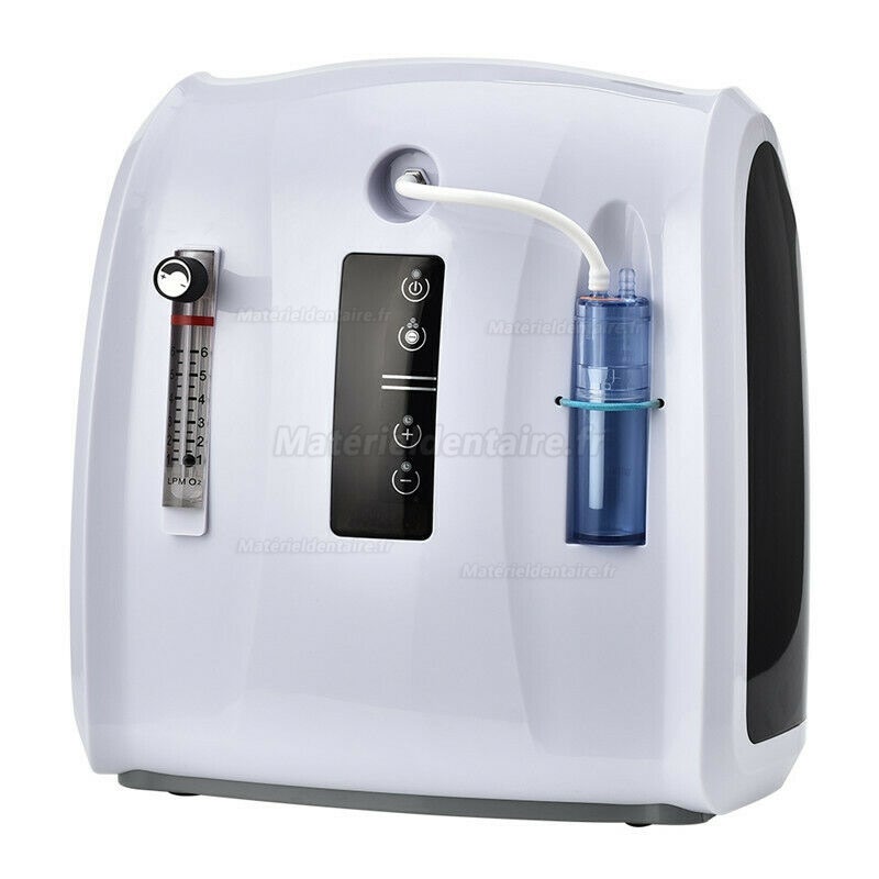 Concentrateur d'oxygène machine portable Purificateur d'air 90% 1-6L pour Le Voyage et l'utilisation à la Maison