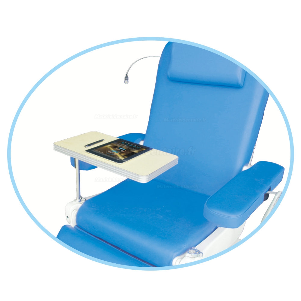 PeiYun Fauteuil de dialyse électrique multifonctionnelle avec système de mesure de poids de précision PY-YD-410S