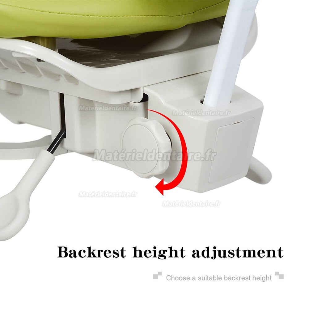 Tabouret opérateur de microscope dentaire QIYUAN QY-MDS-E3 ,siège dentiste ergonomique