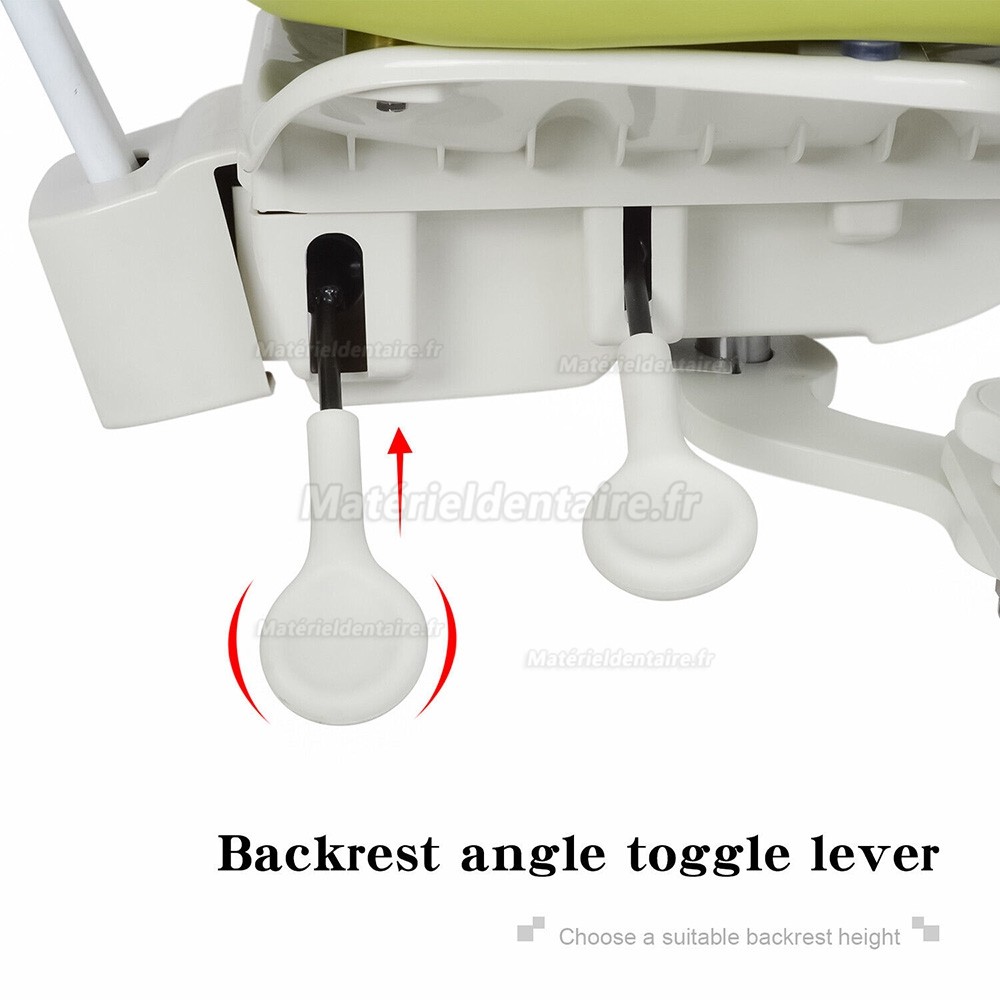 Tabouret opérateur de microscope dentaire QIYUAN QY-MDS-E3 ,siège dentiste ergonomique