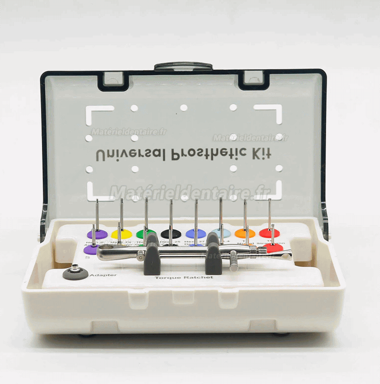 18 pièces/set clé dynamométrique de réparation dentaire kit tournevis implant universel