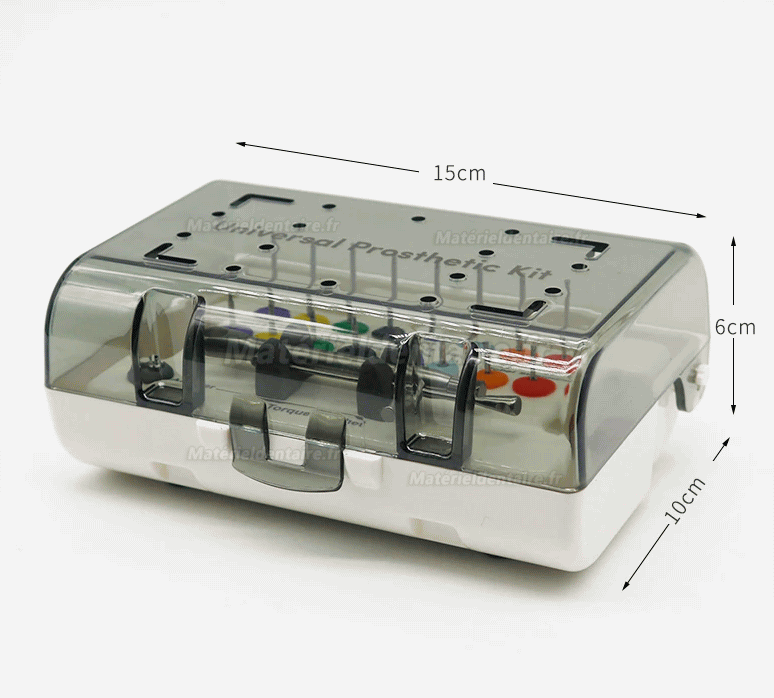 18 pièces/set clé dynamométrique de réparation dentaire kit tournevis implant universel