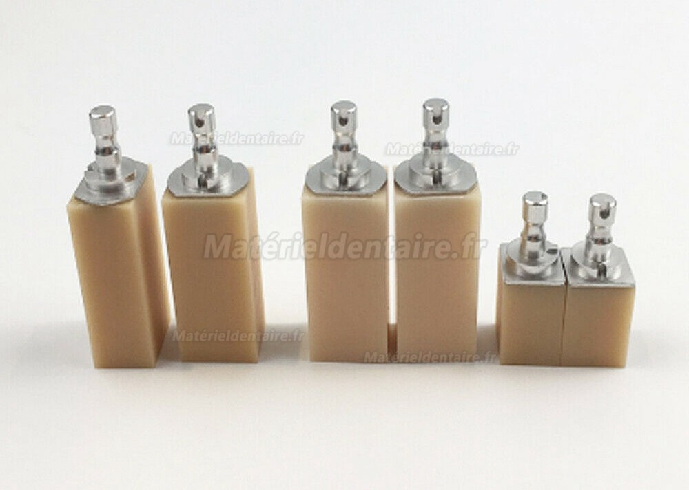 5 pièces 55*15.5*19mm blocs en PMMA laboratoire dentaire pour Cerec Sirona