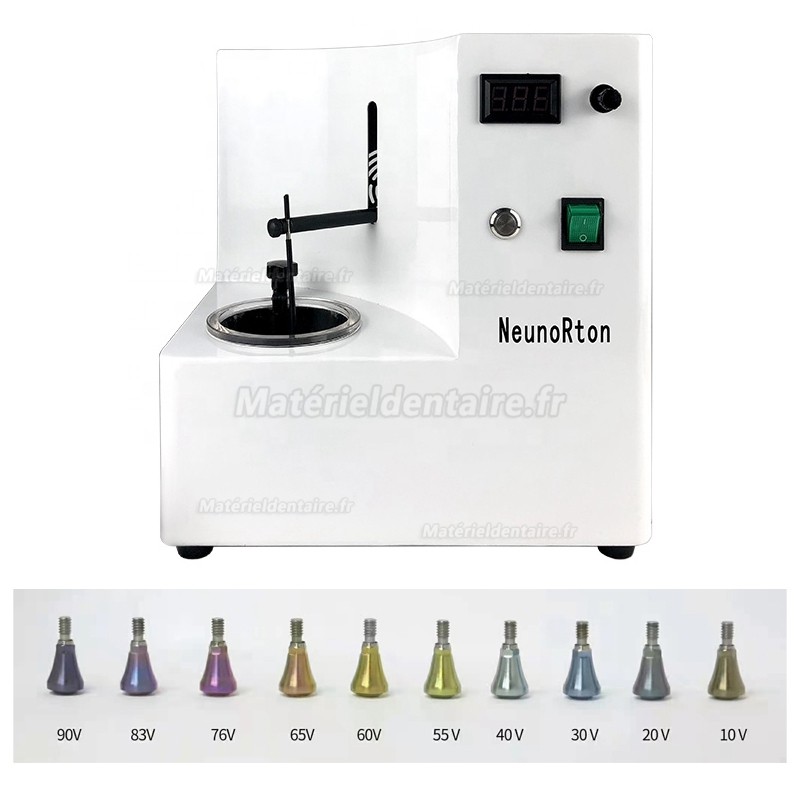 NewroDent® S-1206 Dental Lab Electroplating Machine for Plating Color On The Implant Abutment