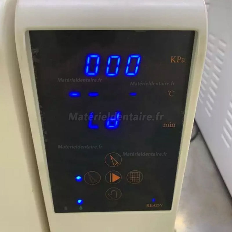 Autoclave dentaire Stérilisateur à vapeur automatique Écran LCD Classe B avec imprimante SUN SUN18/23-III 18/23L 