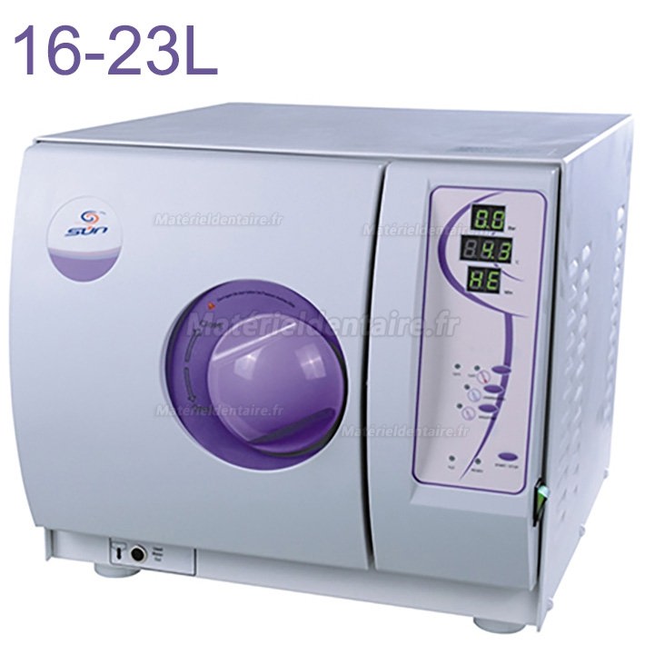 Sun® SUN-I-D Dental Autoclave Sterilizer Vacuum Steam 16-23L ClassN