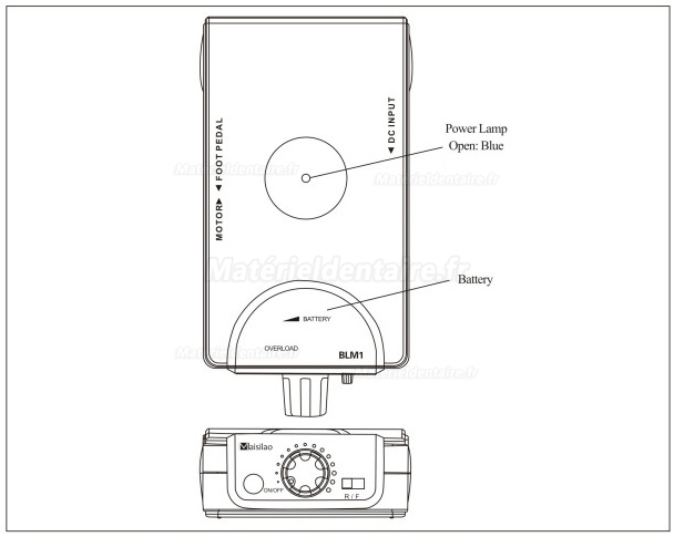 Maisilao® M1 Micro Moteur Portable 25,000 RPM