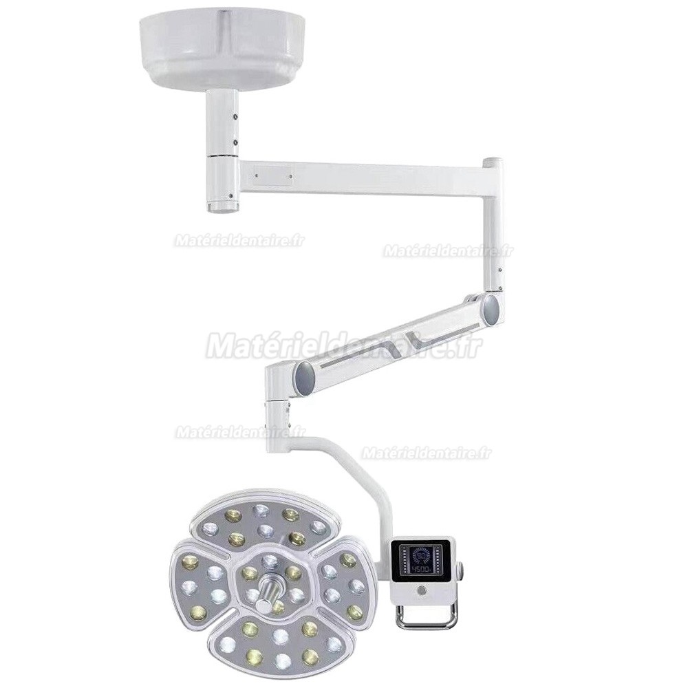 Lampe scialytique dentaire à LED 32 LED Saab KY-P139 avec bras monté au plafond