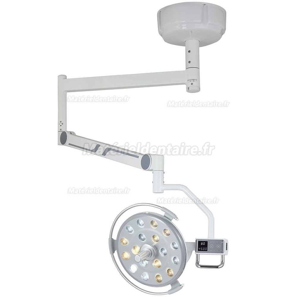 Lampe scialytique dentaire Saab P133 18LEDS (montée au plafond) avec interrupteur à capteur